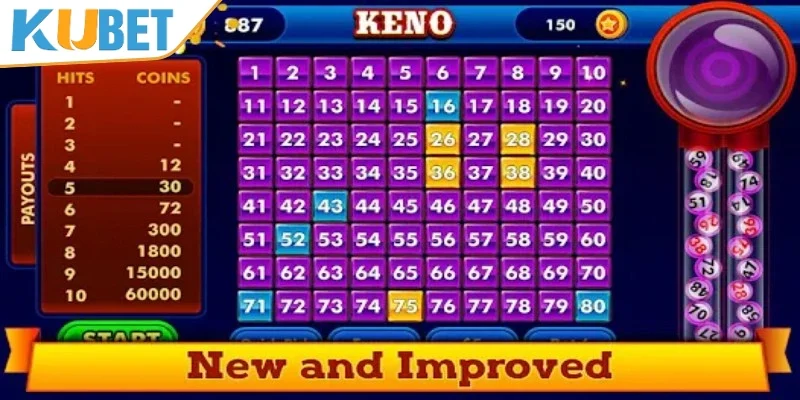 Keno VIP 5 phút trở thành lựa chọn hàng đầu của khách hàng 